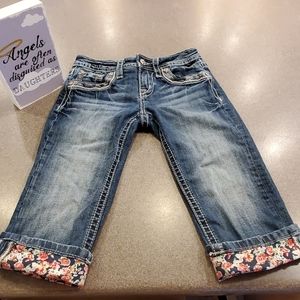 Miss Me girls capris size 12